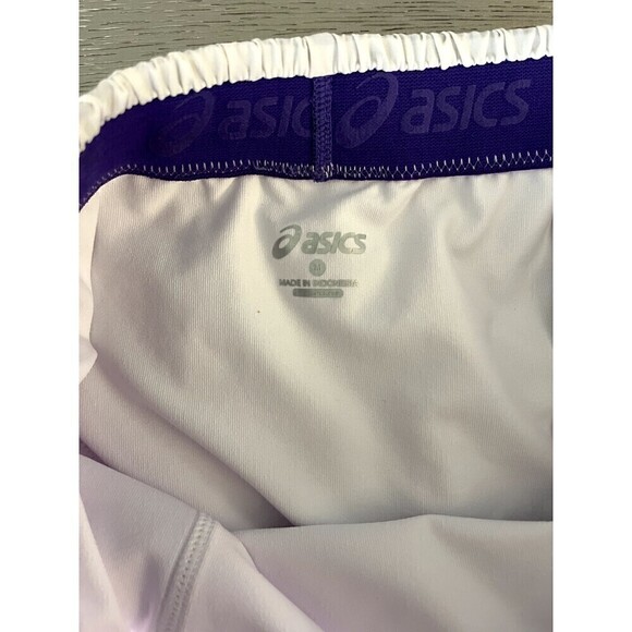 Asics ADVANTAGE SKORT Womens Lightweight Skort with Shorts Medium White Athletic - Picture 4 of 11